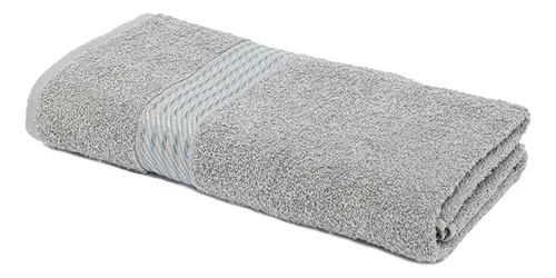 Toalla Baño Extra Prisma 86 X 150 Cm 100% Algodón Color Gris