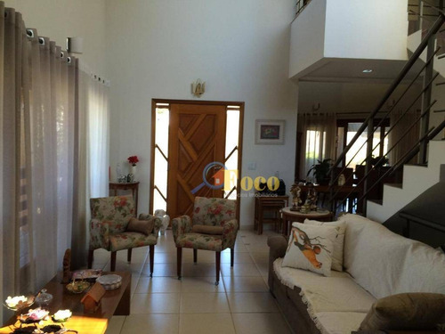 Imagem 1 de 30 de Casa Com 3 Dormitórios À Venda, 256 M² Por R$ 1.400.000,00 - Condomínio Ville De France - Itatiba/sp - Ca0881