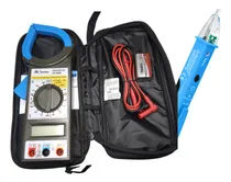 Comprar Kit Minipa Amperímetro Et-3200 E Detector Tensão Alert Max