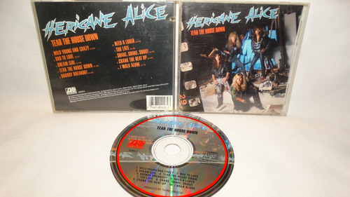 Hericane Alice - Tear The House Down (hard Rock Us 80s Atlan