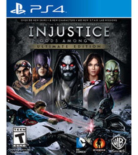 Injustice Gods Among Us Ultimate Edition Ps4