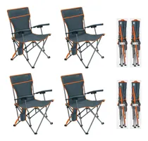 Comprar Silla De Playa Camping Portátil Plegable 4 Unidades, Truper