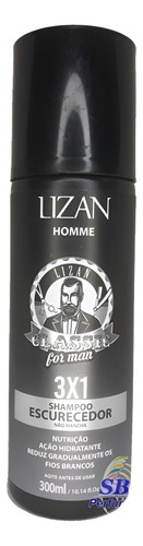 Shampoo Escurecedor Lizan Classic 3 Em 1 ( Silver Line )