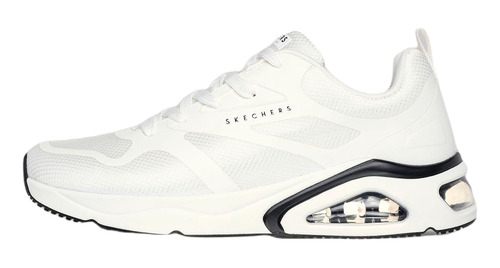 Tenis Skechers Tres Air Uno Hombre 183070wht