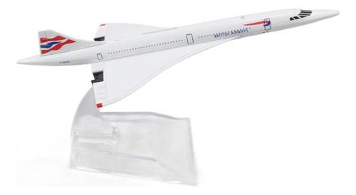 Avión Concorde British Airways Colección Metal Sellado...