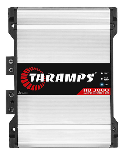 Amplificador Para Vehículo Taramp's 3000 W Rms, 1 Canal