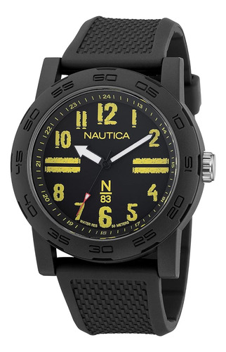 Nautica N83 Reloj Con Correa De Fibra De Pu Napats303 Ayia T