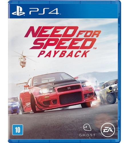 Jogo Need For Speed Payback - Ps4 Mídia Física - Português