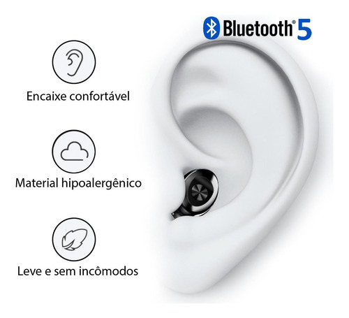 Auriculares inalámbricos con pantalla digital Xg-8 Tws Bluetooth5.0