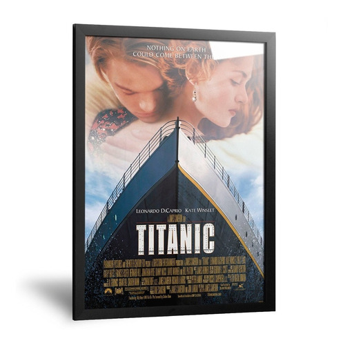 Cuadro Titanic Películas Posters Laminas Cine Retro 35x50cm