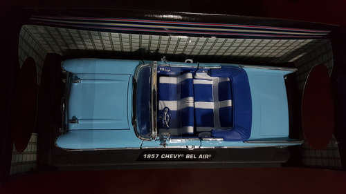 Chevy Bel Air Auto1957 Escala 1:18 Motor Max De Collection