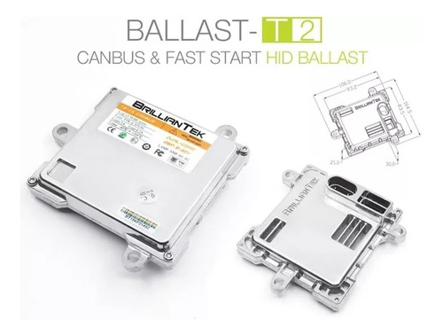Imagen 3 de 6 de Balastra Universal D3s Xenon Calidad Agencia Brilliantek
