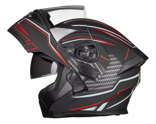 Casco Modular Ilm-902l Con Luz Led Incorporada