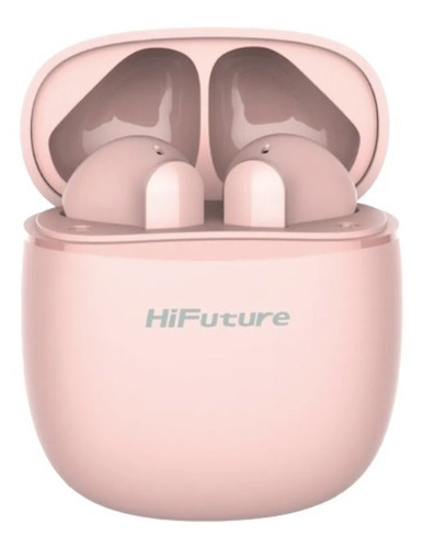Auriculares in-ear inalámbricos HiFuture ColorBuds Soft Bass Sound Rosa Con Micrófonos