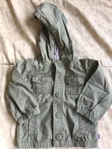 Comprar Campera Liviana Capucha Osh Kosh Niños Verde Musgo 12 Meses