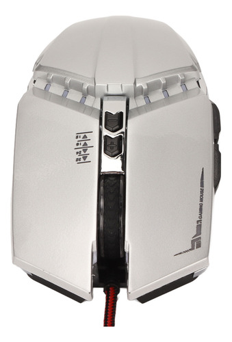 Mouse Com Fio Para Jogos, Design Ergonômico, 4 Dpi Ajustável