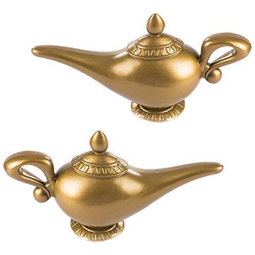 Genie Lamp - Paquete De 2 - Lámpara Mágica - Accesori...