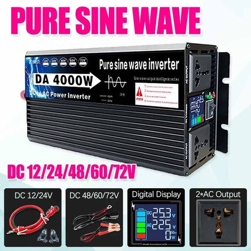 4000w(pico) 110v Inversor De Solar De Onda Sinusoidal Pura