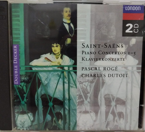 Saint-saëns Pascal Rogé, Charles Dutoit Piano Concertos 1-5