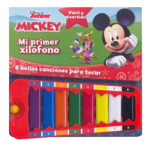 Disney Mickey - Mi Primer Xilofono - M4 - Libro