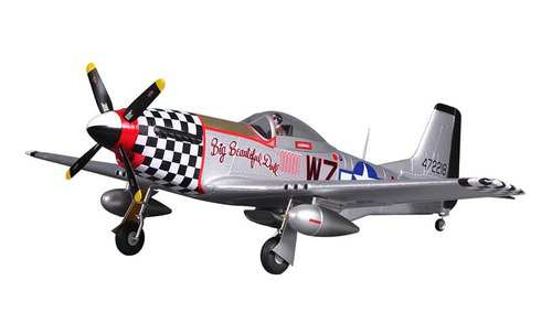 P-51d V2 Big Beautiful Doll Pnp, 800 Mm Con Reflejo Vsk