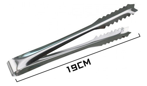2 Durable Stainless Steel Kitchen Tongs Set For 2 Pcs