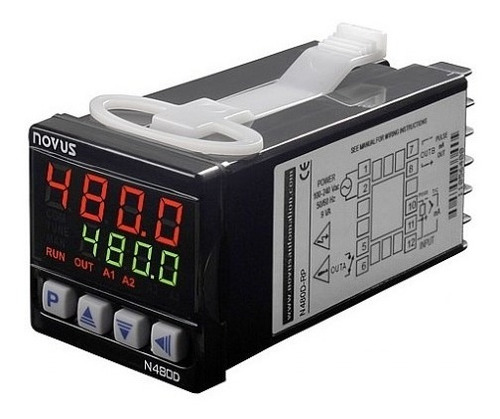 Controlador De Temperatura Novus N480d-rp-usb