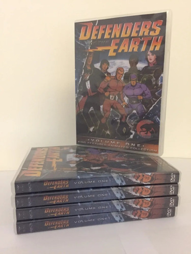 Dvd Os Defensores Da Terra - Completo E Dublado Raridade