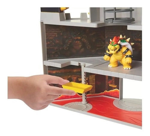 Super Mario Bros Castillo Bowser Sonido Nintendo Deluxe Set