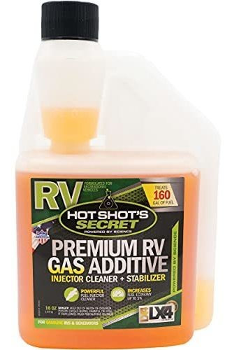 Hot Shot's Secret Premium Rv Aditivo De Gas Botella De 16 On