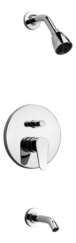 Grifería Para Ducha Fv Compacta Monocomando Embutir C/transf