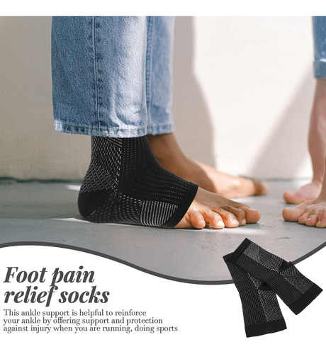 3 Pares De Calcetines Para Aliviar El Dolor De Pie, Soporte