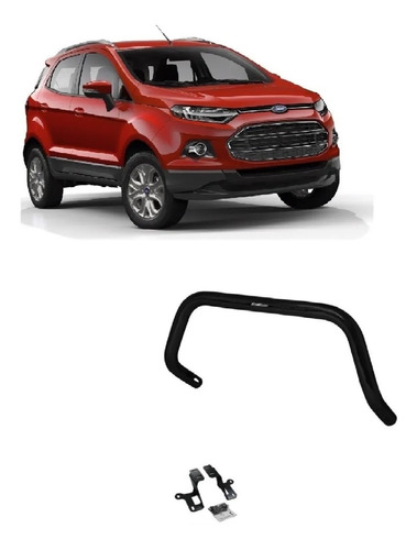 Quebra Mato Preto Ecosport 2013 A 2017 Parachoque Impulsao