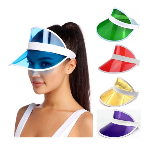 Sombrero De Visera De Sol Ajustable De Colores