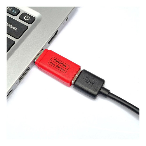 Portapow Usb Data Blocker (red 2 Pack) - Protect Against Jui