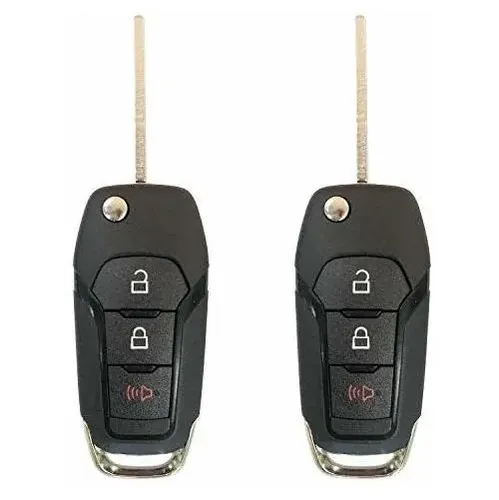 HQRP Carcasa Llave De 3 Botones Compatible Con Chevrolet Cruze Mando Remoto