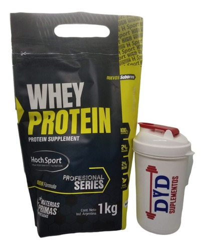 Wheyprotein X1kg - Hoch Sport + Shaker Dyd