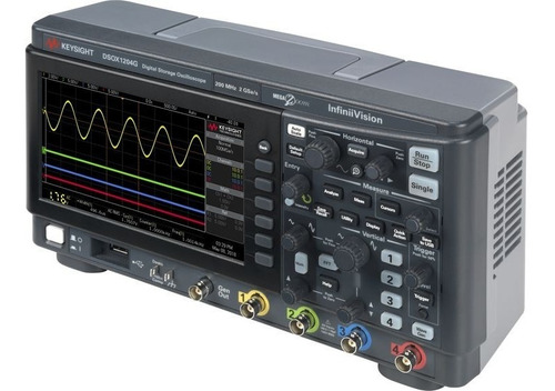 Osciloscópio 4 Canais 70mhz Com Gerador Keysight Dsox1204g