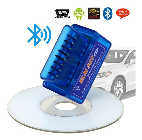 Imagen 5 de 5 de Scanner Elm327 Automotriz Mini Interfaz Bluetooth Obdii Obd2
