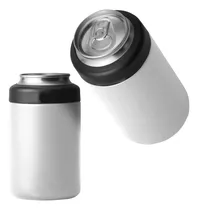 Comprar Porta Latas Térmico 12oz Diler Funda Cubrelatas De 355 Ml Porta Latas Refresco Y Cerveza Frías Color Blanco