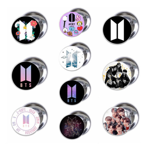 10 Pins Bts