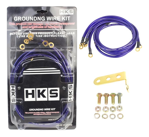Kit Cables A Tierra Hks Ground Universal Tuning/r&c