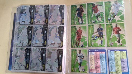 Uefa 2008/2009 Album De Figurinhas Completo Na Pasta
