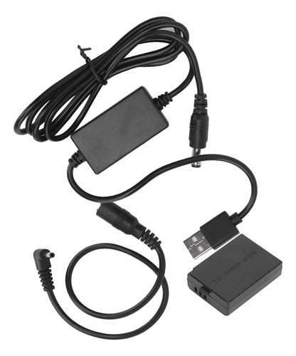 Adaptador De Corriente Acoplador Usb A E10 De Batería Fictic