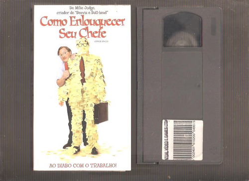 Vhs Como Enlouquecer Seu Chefe - Original - Jennifer Aniston (Usado)
