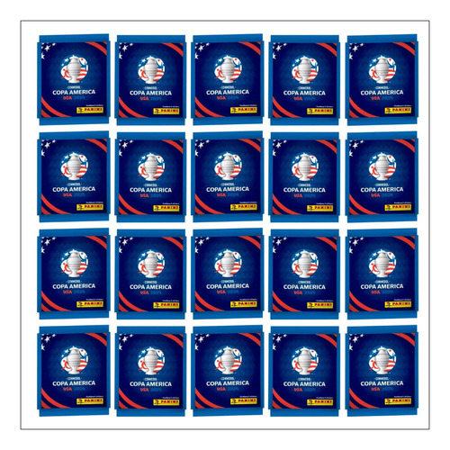 50 Sobres Figuritas Copa America 2024 Panini 