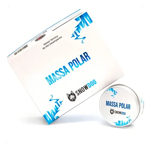 Massa Térmica Snowdog Polar de Alta Performance para Notebook e PC
