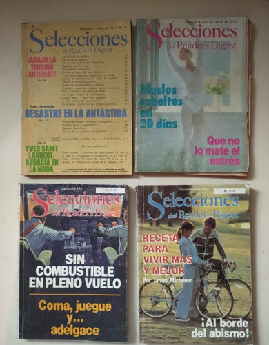 Revistas Selecciones 1985