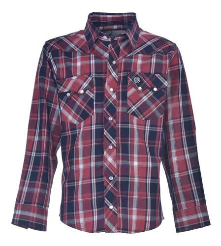 Camisa Vaquera Wrangler Niño Manga Larga Ro45