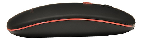 Mouse Dual Recargable Inalámbrico Bluetooth Tecmaster Negro
